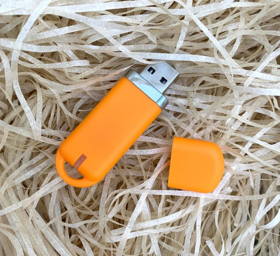 USB накопитель (флешка) Shape с покрытием софт тач, 16 Гб - фото 7 - id-p225502437