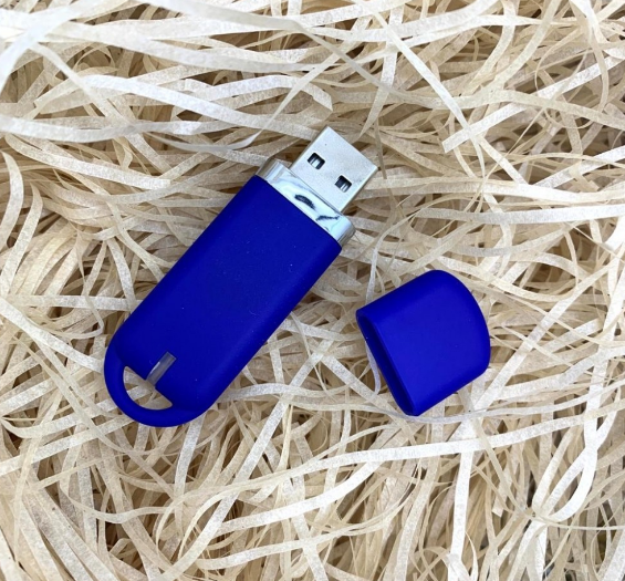 USB накопитель (флешка) Shape с покрытием софт тач, 16 Гб - фото 8 - id-p225502437