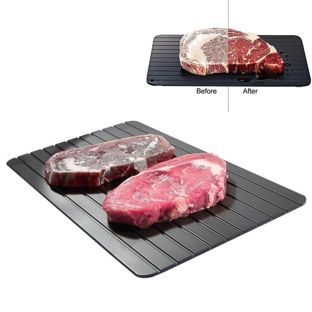 Уникальный коврик для быстрой разморозки мяса Defrost Express 20.5х16.5 см - фото 2 - id-p225500664