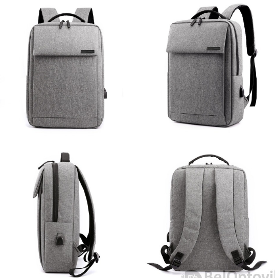 Городской рюкзак "Кембридж" с USB и отделением для ноутбука до 14.5" - фото 10 - id-p225502452