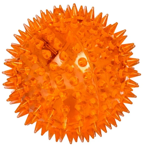 Массажный шарик (6,5 см) с подсветкой - фото 1 - id-p225502455