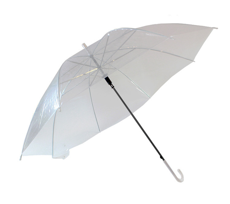 Зонт прозрачный SiPL белый - фото 2 - id-p225499814