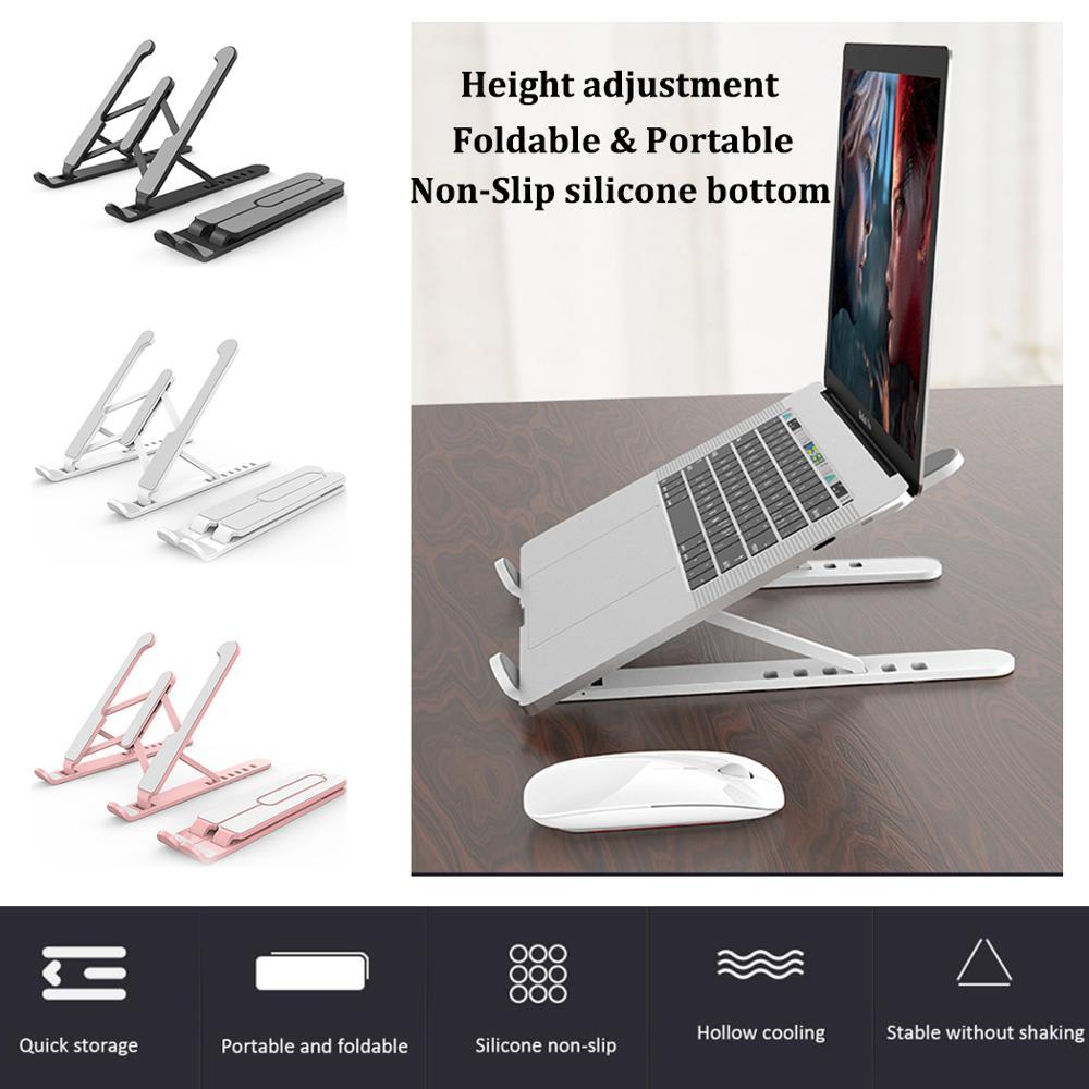 Подставка для планшета, ноутбука LapTop Stand / Держатель металлический регулируемый складной - фото 4 - id-p225500692