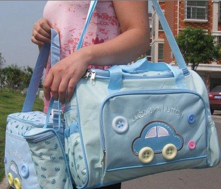 Комплект сумок для мамы - вещей малыша Cute as a Button, 3 шт. - фото 9 - id-p225500698