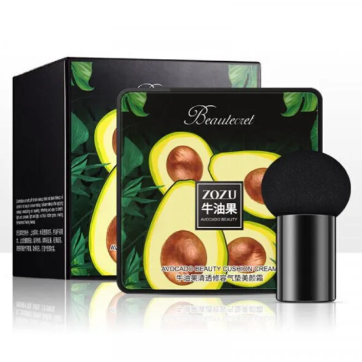 Кушон - тональный крем с экстрактом авокадо Zozu Beautecret Avocado Beauty Cushion Cream, 20 g - фото 4 - id-p225502486