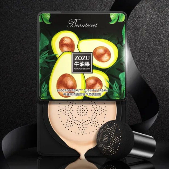 Кушон - тональный крем с экстрактом авокадо Zozu Beautecret Avocado Beauty Cushion Cream, 20 g - фото 6 - id-p225502486