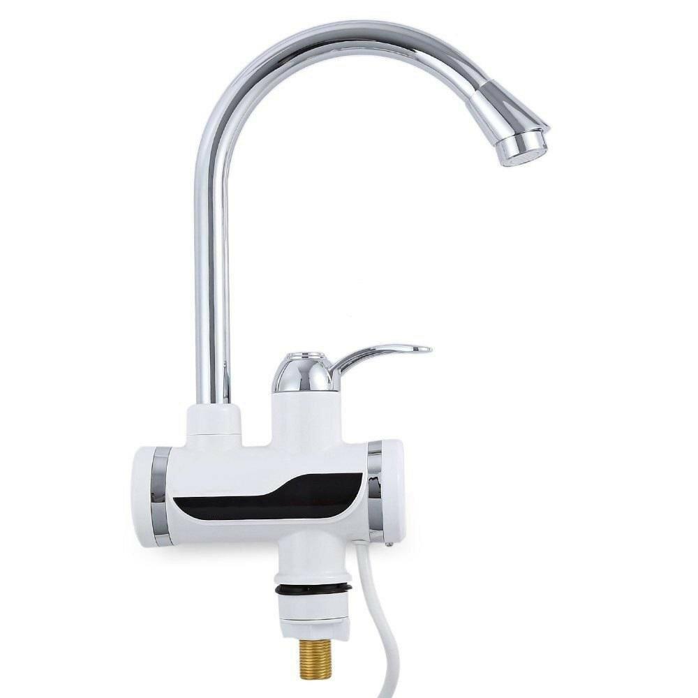 Проточный электрический водонагреватель Instant Electric Heating Water Faucet - фото 3 - id-p225499866