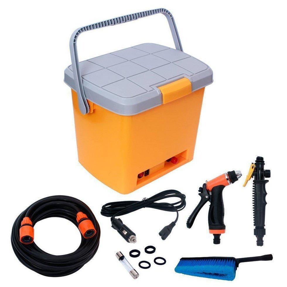 Автомобильная минимойка от прикуривателя, High Pressure Portable Car Washer, портативная - фото 2 - id-p225500707