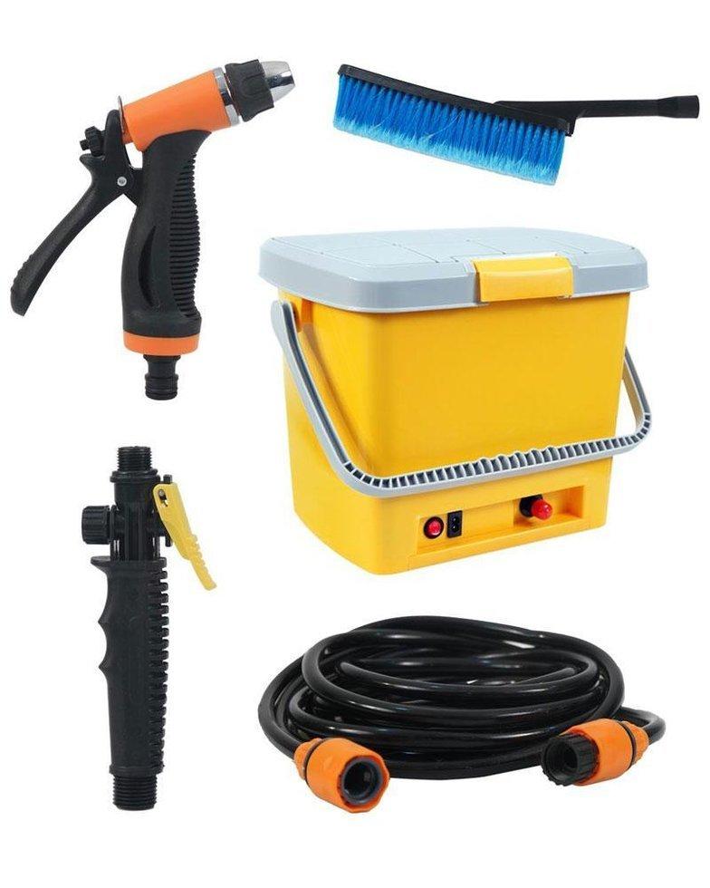 Автомобильная минимойка от прикуривателя, High Pressure Portable Car Washer, портативная - фото 3 - id-p225500707