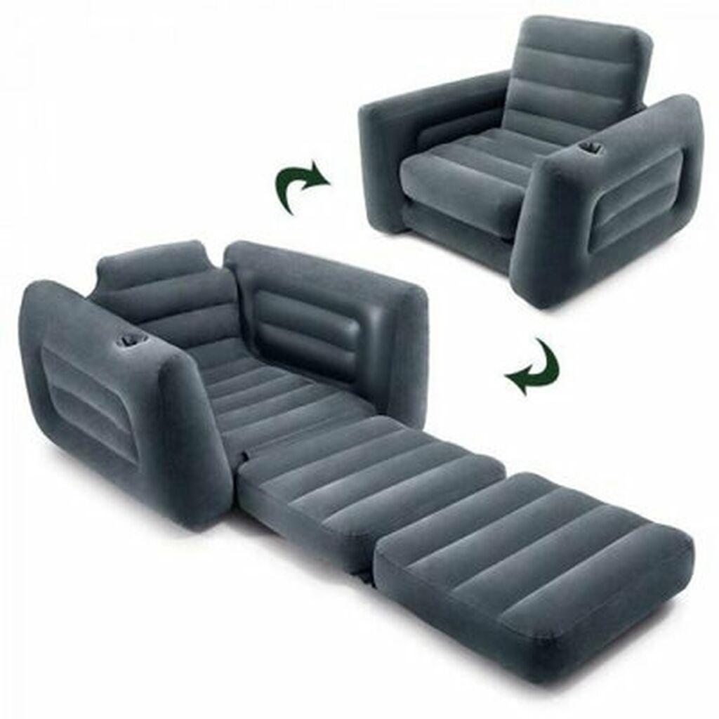 Надувное кресло-кровать Intex Pull-Out Chair - фото 2 - id-p225502506