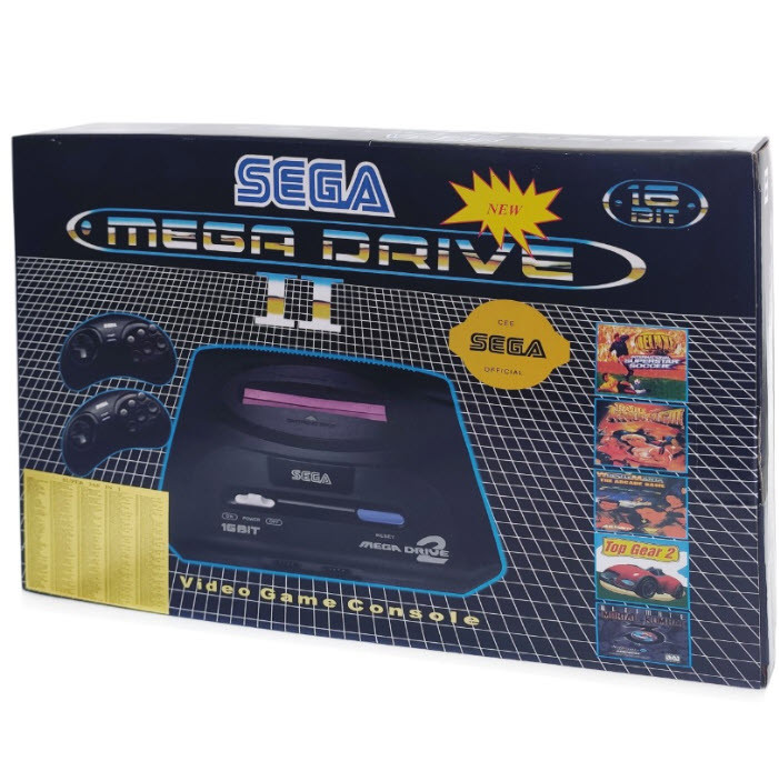 Игровая приставка 16 bit Sega Mega Drive 2 (Сега Мегадрайв) 5 встроенных игр, 2 джойстика.Супер-цена - фото 9 - id-p225499912