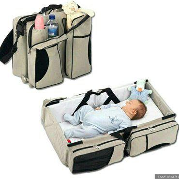 Трансформер сумка кроватка Ganen Baby Travel Bed and Bag - фото 2 - id-p225498805