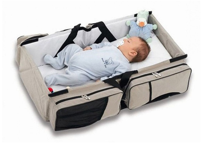 Трансформер сумка кроватка Ganen Baby Travel Bed and Bag - фото 3 - id-p225498805