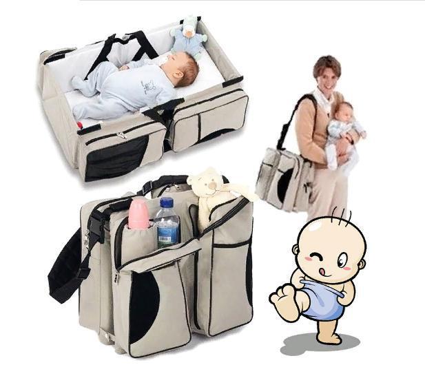 Трансформер сумка кроватка Ganen Baby Travel Bed and Bag - фото 6 - id-p225498805