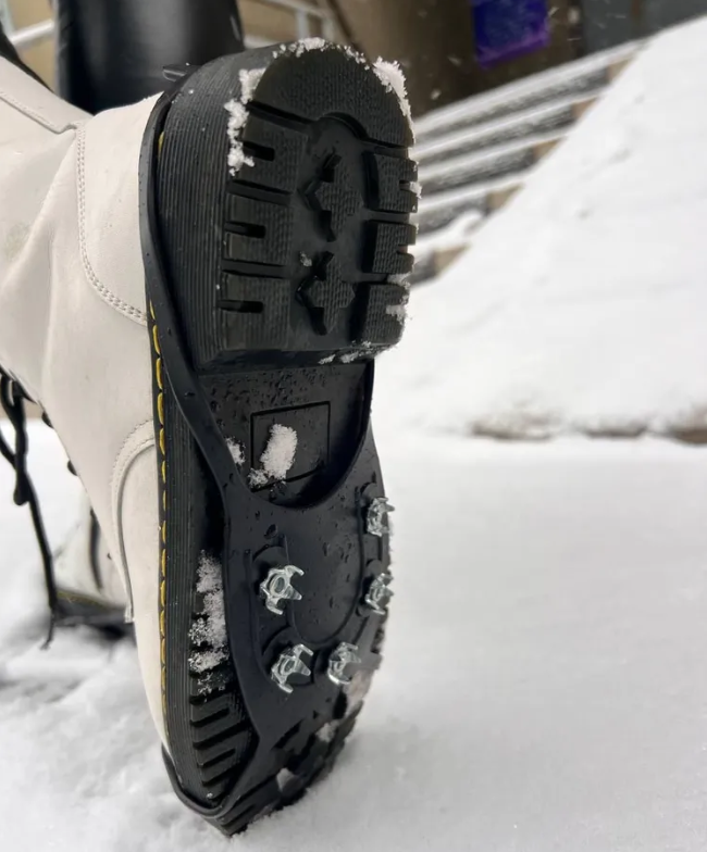 Ледоходы - насадка (ледоступы) на обувь противоскользящие, 8 металлических шипов, Snow Claw (35-46 р-ры) - фото 8 - id-p225503443