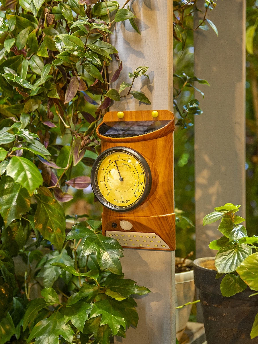 Фонарь декоративный «Чудесный сад Термометр» уличный настен., с датч. движ, на солнечной - фото 7 - id-p225500752