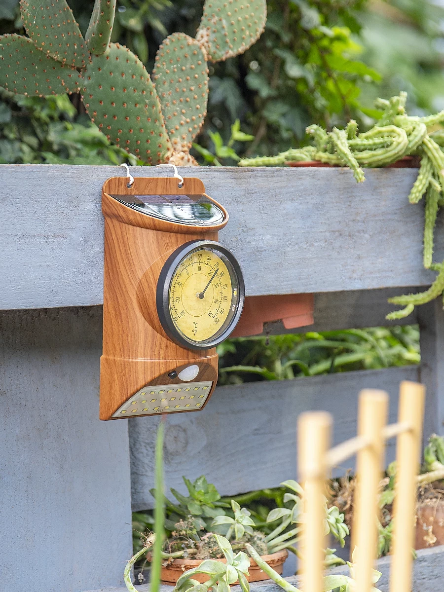 Фонарь декоративный «Чудесный сад Термометр» уличный настен., с датч. движ, на солнечной - фото 8 - id-p225500752