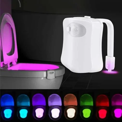 Цветная подсветка для унитаза LED с датчиком движения LIGHT BOWL - фото 1 - id-p225502558