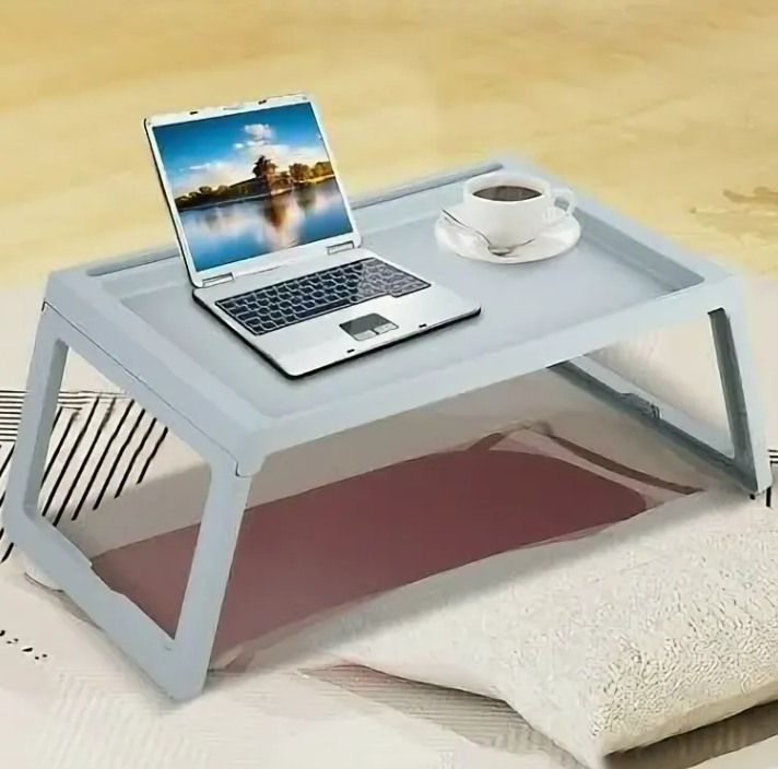 Столик складной с держателем планшета или телефона Розовый - фото 5 - id-p225502559