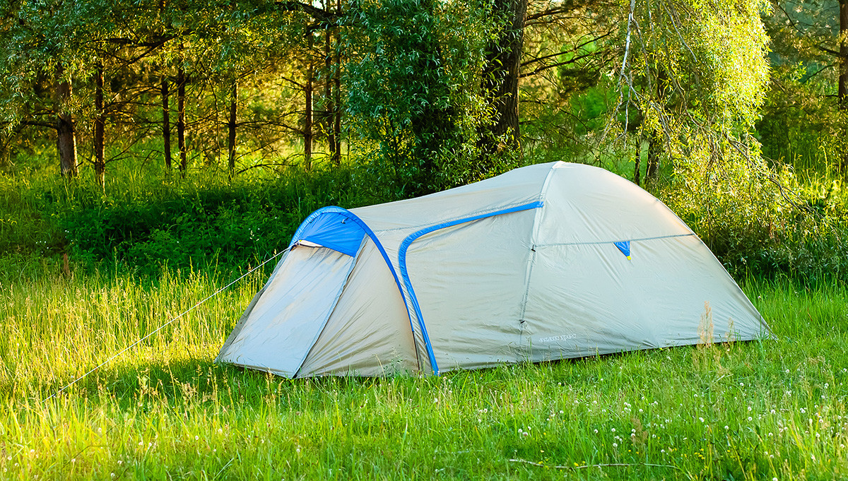 Палатка ACAMPER MONSUN (4-местная 3000 мм/ст) gray - фото 2 - id-p225502564
