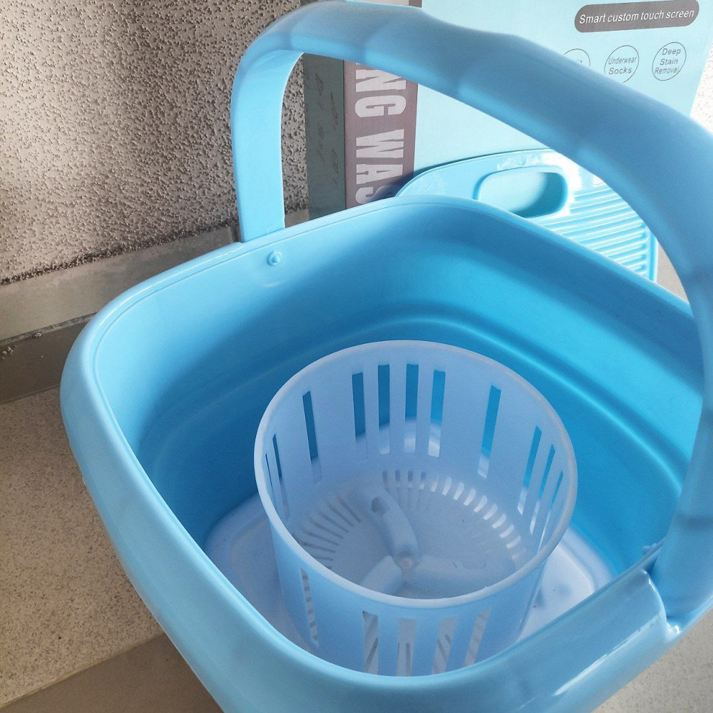 Ультразвуковая стиральная машина Folding Washing Machine (загрузка 2 кг, 3 режима стирки) - фото 9 - id-p225503475