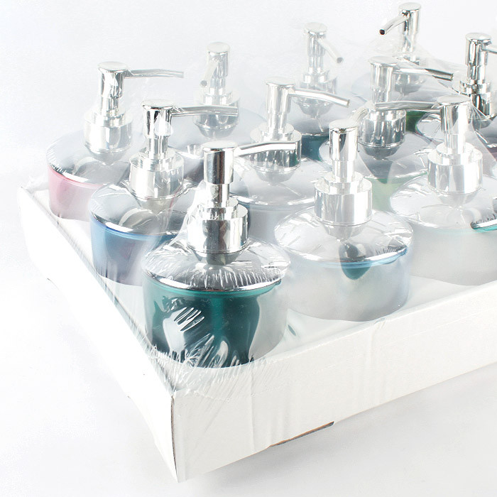 Дозатор для жидкого мыла пластиковый цвет ассорти - фото 4 - id-p225501689
