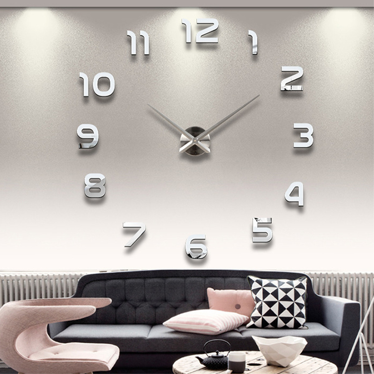 3D Часы настенные для интерьера - фото 9 - id-p225499970