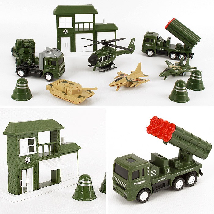 Игровой набор "Военная техника" 13 предметов. - фото 6 - id-p225503498
