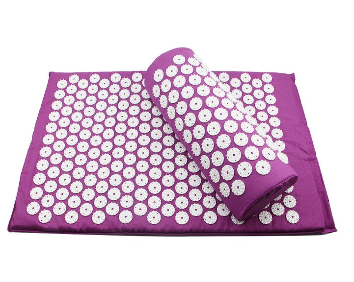 Набор для акупунктурного массажа коврик и валик в чехле - фото 4 - id-p225500014