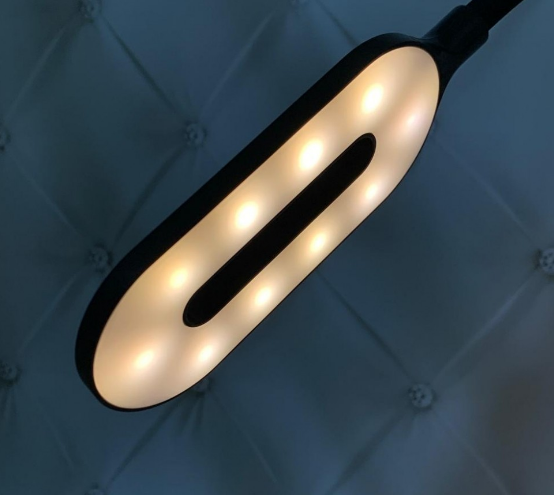 Гибкая настольная лампа - органайзер канцелярский Stark с функцией беспроводной зарядки для смартфона - фото 8 - id-p225503526