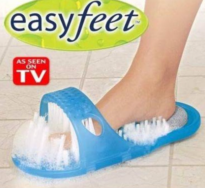 Щетка пемза для мытья ног на присоске в ванную Easy Feet. - фото 7 - id-p225501737