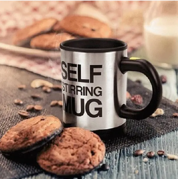 Термокружка - мешалка с крышкой Self Stirring Mug (Цвет MIX) 350 мл - фото 10 - id-p225501743