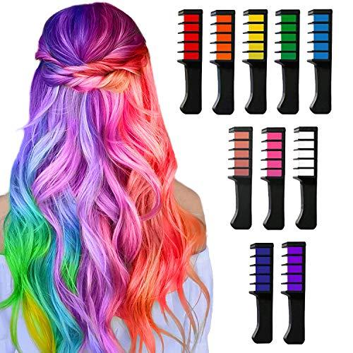 Мелки для окрашивания волос Hair Color Comb, 6 цветов в форме расчески - фото 4 - id-p225500840
