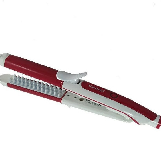 Электрический выпрямитель утюжок для волос Kemei КМ-1117 - фото 2 - id-p225500034