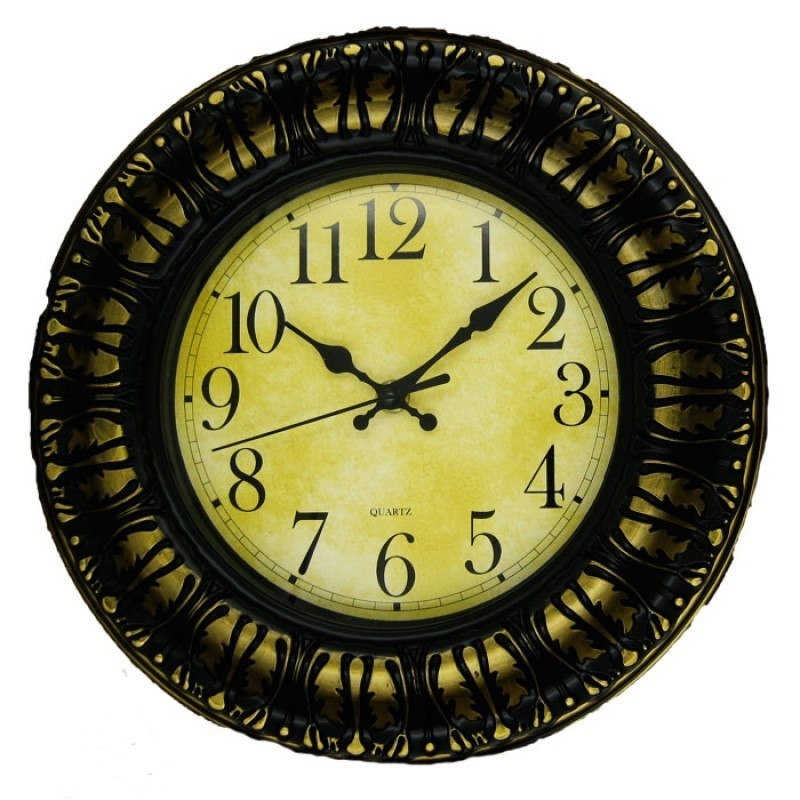 Часы настенные из пластмассы. Арабские 25 см - фото 1 - id-p225501765