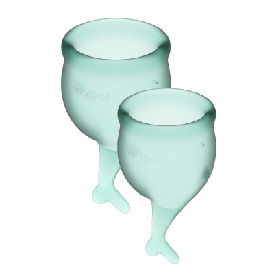 Менструальная чаша "Satisfyer" гигиеническая, силиконовая,медицинская для месячных,бассейна - фото 9 - id-p225500059