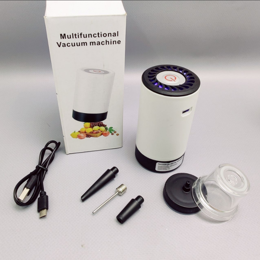 Многофункциональный вакуумный мини упаковщик продуктов Multifunctional Vacuum Machine K05 с функцией подкачки - фото 4 - id-p225504527