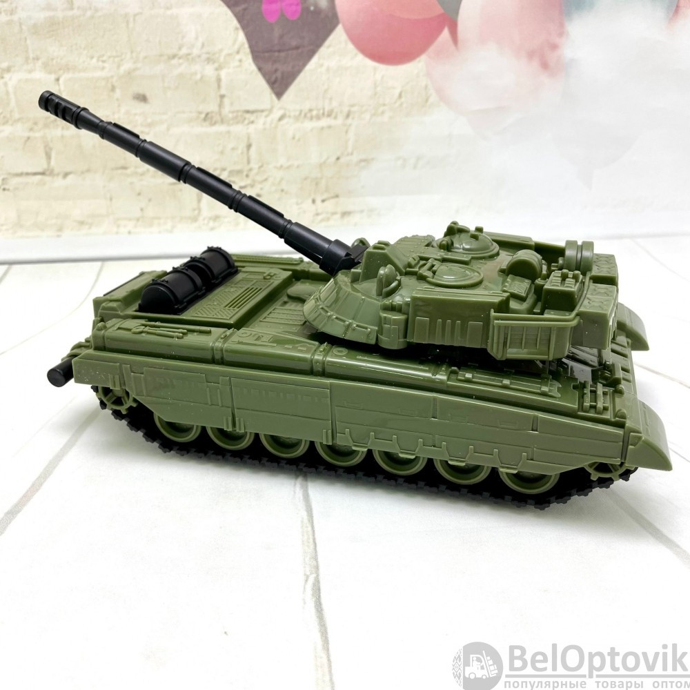 Военная техника Игрушечный танк Нордпласт "Тарантул" 21 см - фото 2 - id-p225501799