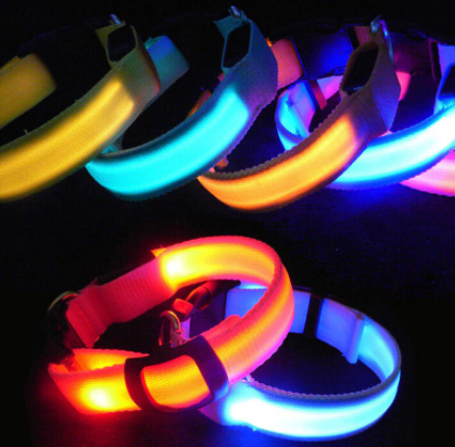 Светящийся ошейник для собак (3 режима) Glowing Dog Collar - фото 8 - id-p225499013