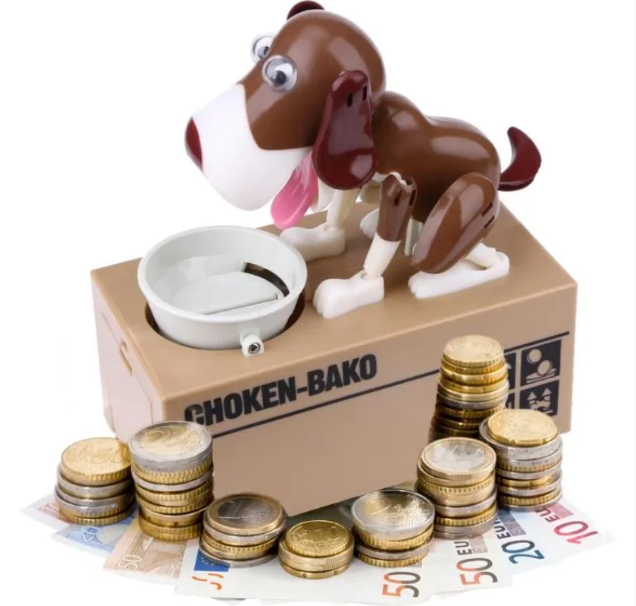 Интерактивная копилка "Голодный пёс" My Dod Piggy Bank - фото 1 - id-p225502716