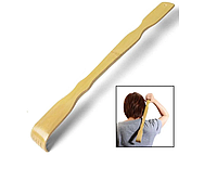 Массажер -Чесалка бамбук для спины и головы «Антистресс»