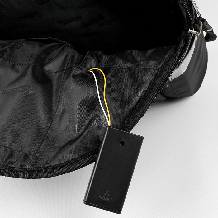 Рюкзак со светящимся элементом "Seventeen" черный - фото 6 - id-p225503615