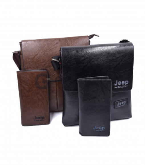 Мужская сумка и портмоне Jeep Buluo.Черный - фото 8 - id-p225499051