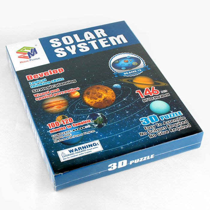 Пазл 3D Солнечная система (146 деталей) - фото 7 - id-p225500948