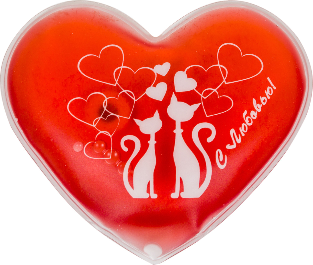 Солевая многоразовая грелка «Сердце с Любовью!» 13 х 11 см - фото 2 - id-p225501863