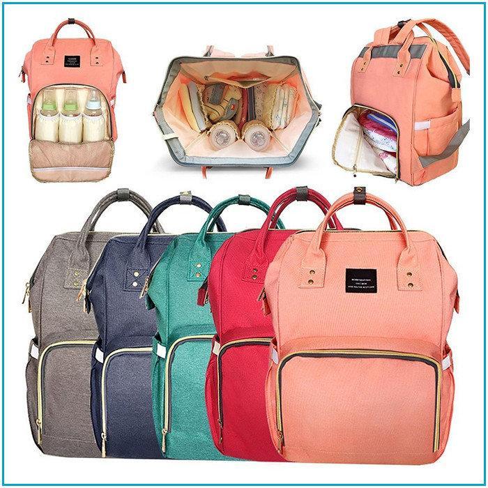 Рюкзак-сумка для молодой мамы Цвета микс! - фото 2 - id-p225499061