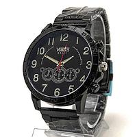 Мощные мужские часы на металлическом браслете VIAMAX 4151G