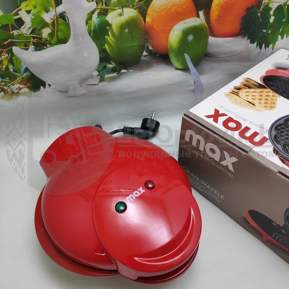 Прибор для приготовления домашних вафель (вафельница) MAX Grand Waffle - фото 2 - id-p225501913