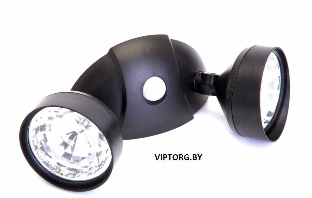 Портативный светильник с двумя спотами и датчиком движения - фото 1 - id-p225499113