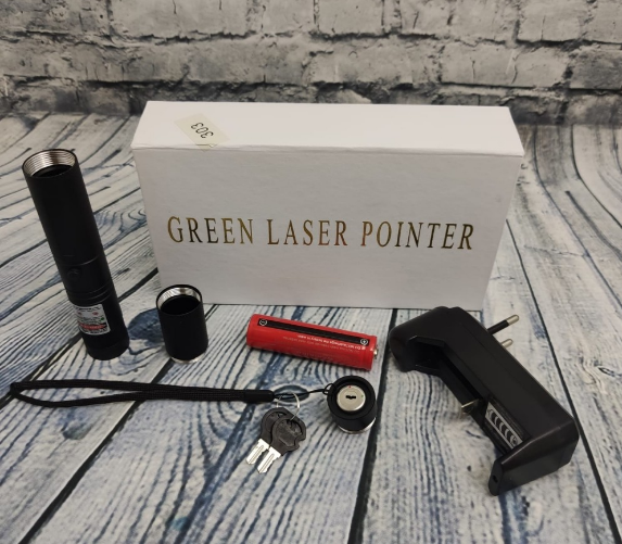 Лазерная указка Green Laser Pointer 303 с ключом - фото 6 - id-p225502807